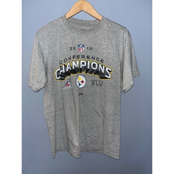 Reebok Other - Reebok Pittsburgh Steelers 2010 NFL Conference Champions Super Bowl XLV T-Shirt